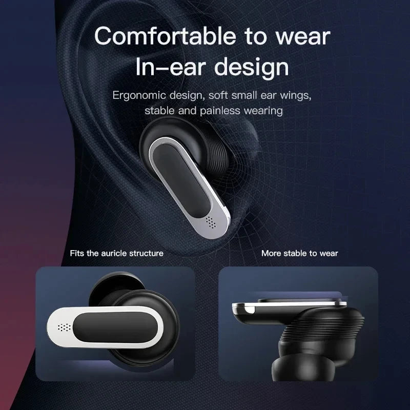 Xiaomi TWS V8 ANC+ENC Earphone True Wireless Bluetooth Noise Cancelling Headphone In Ear Touch Screen Headset With Mic Earbuds